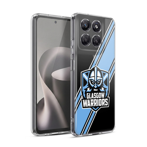 Glasgow Warriors Logo 2 Diagonal Stripes Soft Gel Case for Motorola Moto G37 Power