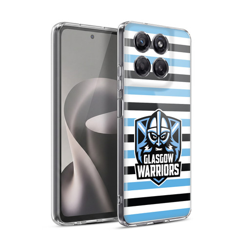 Glasgow Warriors Logo 2 Stripes 2 Soft Gel Case for Motorola Moto G37 Power