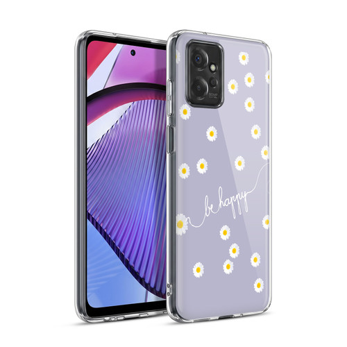 Monika Strigel Happy Daisy Lavender Soft Gel Case for Motorola Moto G Power (2023)