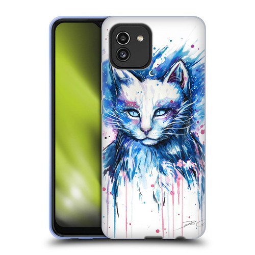 Pixie Cold Cats Space Soft Gel Case for Samsung Galaxy A03 (2021)