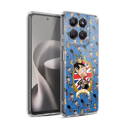 Mr. Bean: The Animated Series Graphic Art Royal Bean Soft Gel Case for Motorola Moto G37 Power