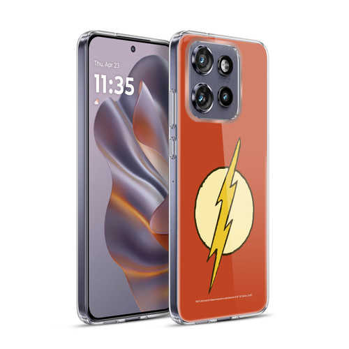 The Flash DC Comics Vintage Logo Soft Gel Case for Motorola Edge 50 Neo