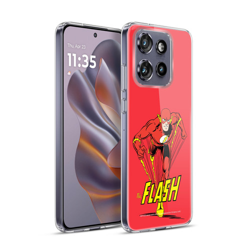 The Flash DC Comics Vintage Speedster Soft Gel Case for Motorola Edge 50 Neo