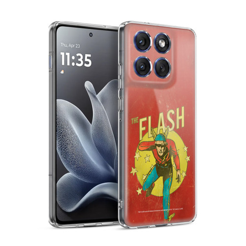 The Flash DC Comics Vintage Jay Garrick Soft Gel Case for Motorola Edge 70