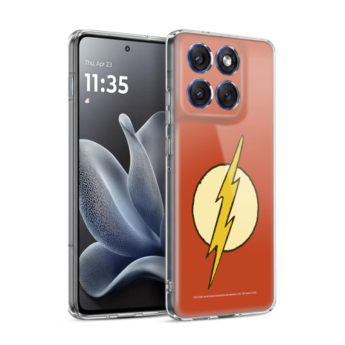 The Flash DC Comics Vintage Logo Soft Gel Case for Motorola Edge 70