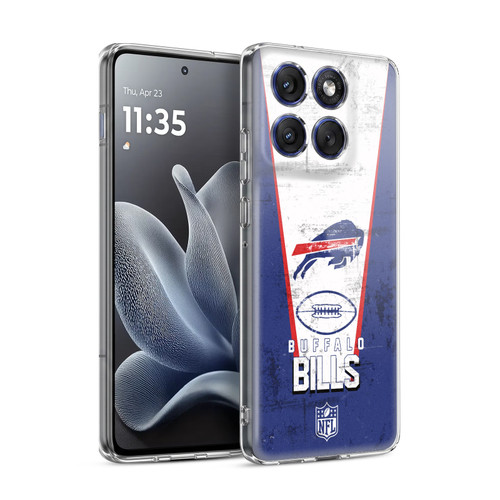 NFL Buffalo Bills Logo Art Banner Soft Gel Case for Motorola Edge 70