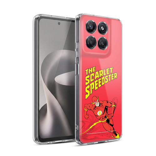 The Flash DC Comics Vintage Scarlet Speedster Soft Gel Case for Motorola Moto G37 Power