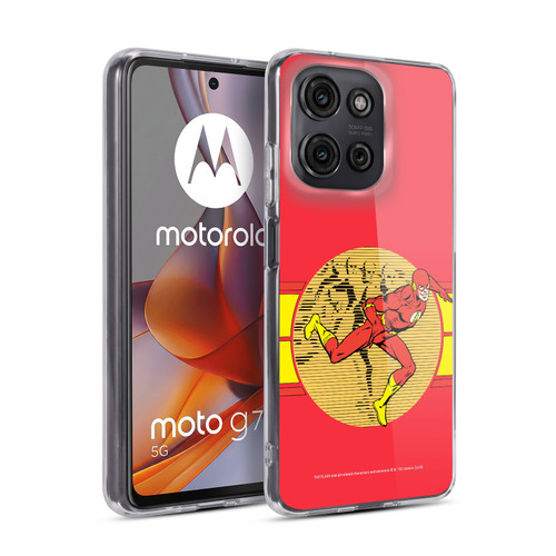 The Flash DC Comics Vintage Fast Soft Gel Case for Motorola Moto G75