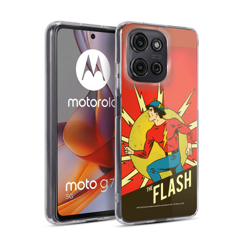 The Flash DC Comics Vintage Jay Garrick 2 Soft Gel Case for Motorola Moto G75