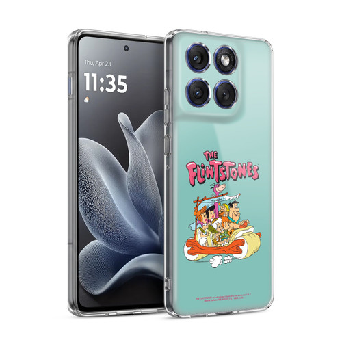 The Flintstones Graphics Family Soft Gel Case for Motorola Edge 70