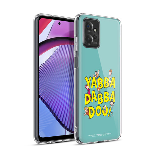 The Flintstones Graphics Yabba-Dabba-Doo Soft Gel Case for Motorola Moto G Power (2023)