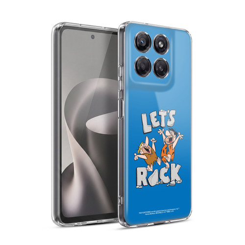 The Flintstones Graphics Fred And Barney Soft Gel Case for Motorola Moto G37 Power