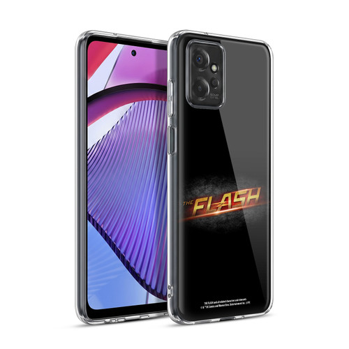 The Flash TV Series Logos Black Soft Gel Case for Motorola Moto G Power (2023)