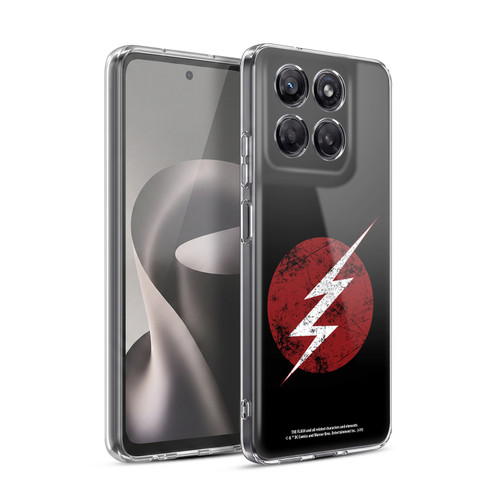 The Flash TV Series Logos Distressed Look Soft Gel Case for Motorola Moto G37 Power