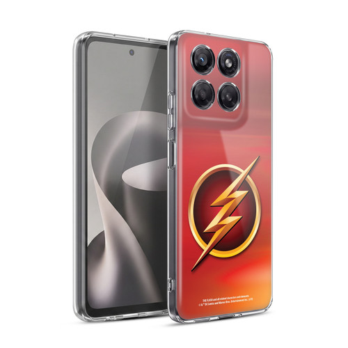 The Flash TV Series Logos Red Soft Gel Case for Motorola Moto G37 Power