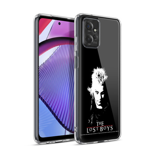 The Lost Boys Characters David Black And White Soft Gel Case for Motorola Moto G Power (2023)