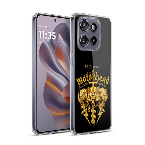 Motorhead 50th Anniversary Born To Lose Live To Win Soft Gel Case for Motorola Edge 50 Neo