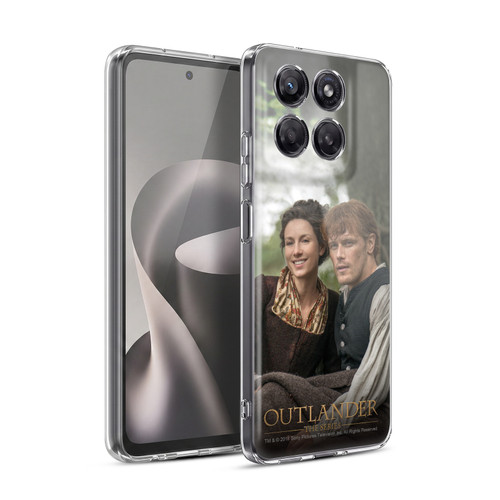 Outlander Season 4 Art Claire Jamie Fraser Soft Gel Case for Motorola Moto G37 Power