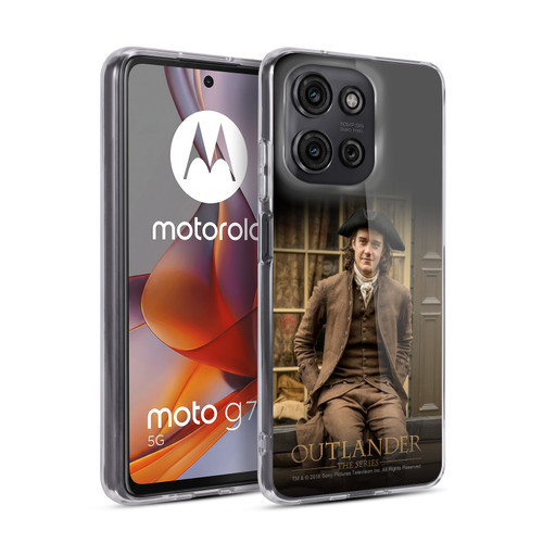Outlander Season 4 Art Fergus Fraser Soft Gel Case for Motorola Moto G75