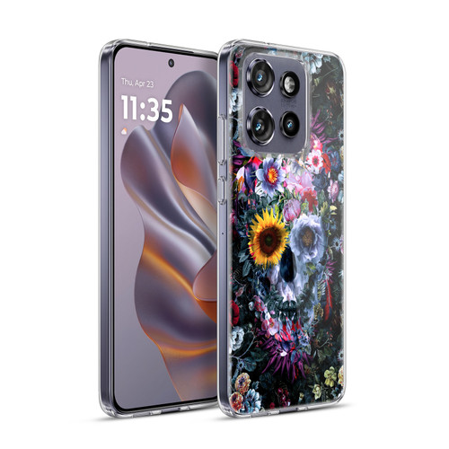 Riza Peker Skulls 9 Skull Soft Gel Case for Motorola Edge 50 Neo