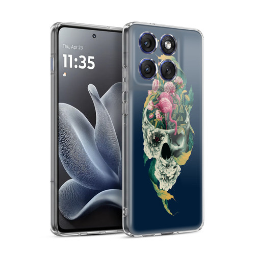 Riza Peker Skulls 9 Life And Death Soft Gel Case for Motorola Edge 70