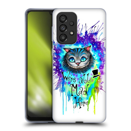 Pixie Cold Cats We Are All Mad Here Soft Gel Case for Samsung Galaxy A33 5G (2022)