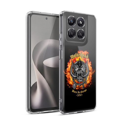 Motorhead Tours Burn In Europe Soft Gel Case for Motorola Moto G37 Power