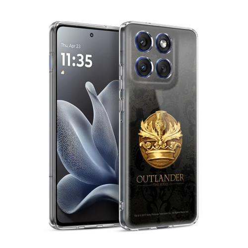 Outlander Seals And Icons Scotland Thistle Soft Gel Case for Motorola Edge 70