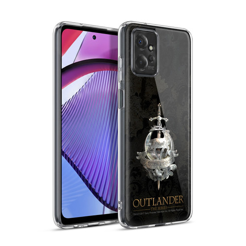 Outlander Seals And Icons Fraser Brooch Soft Gel Case for Motorola Moto G Power (2023)