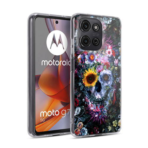 Riza Peker Skulls 9 Skull Soft Gel Case for Motorola Moto G75