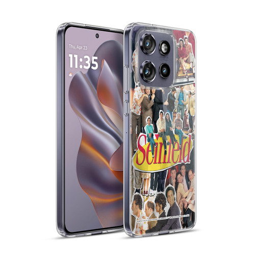 Seinfeld Graphics Collage Soft Gel Case for Motorola Edge 50 Neo