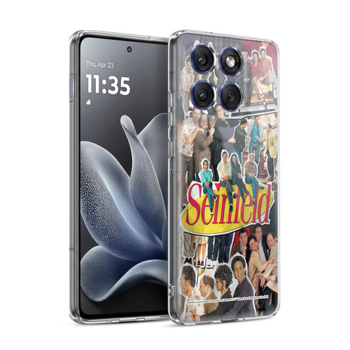 Seinfeld Graphics Collage Soft Gel Case for Motorola Edge 70