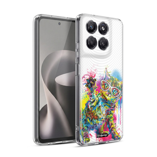 P.D. Moreno Drip Art Cats And Dogs Kitten Paw Soft Gel Case for Motorola Moto G37 Power