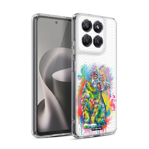 P.D. Moreno Drip Art Cats And Dogs Kitten Pose Soft Gel Case for Motorola Moto G37 Power