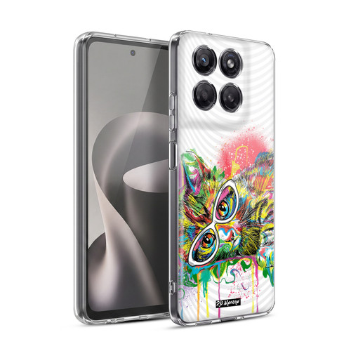 P.D. Moreno Drip Art Cats And Dogs Kitten Sunglasses Soft Gel Case for Motorola Moto G37 Power