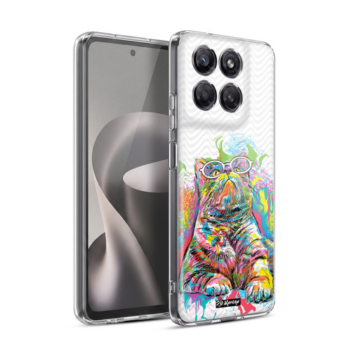P.D. Moreno Drip Art Cats And Dogs Kitten Up Soft Gel Case for Motorola Moto G37 Power