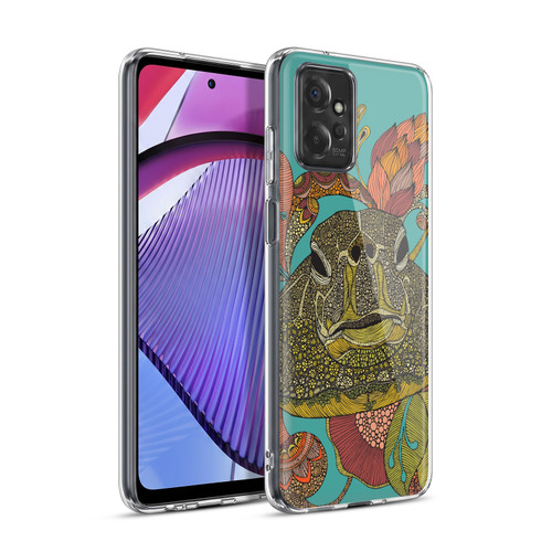 Valentina Nature and Floral Turtle Soft Gel Case for Motorola Moto G Power (2023)