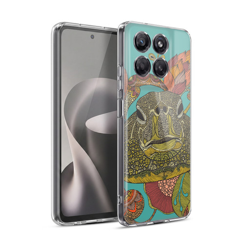 Valentina Nature and Floral Turtle Soft Gel Case for Motorola Moto G37 Power