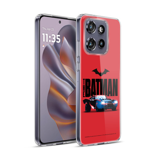 The Batman Neo-Noir Graphics Batmobile Soft Gel Case for Motorola Edge 50 Neo