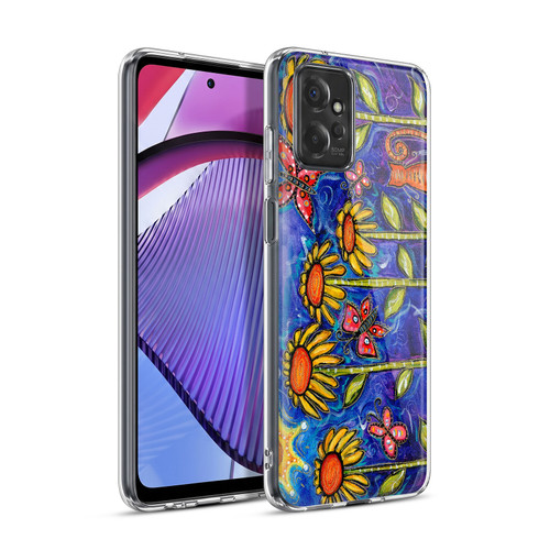 Wyanne Nature 2 Sundown Sunflowers Soft Gel Case for Motorola Moto G Power (2023)