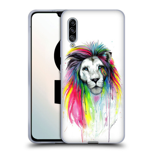 Pixie Cold Cats Rainbow Mane Soft Gel Case for Samsung Galaxy A90 5G (2019)
