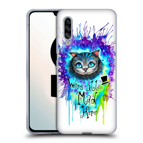 Pixie Cold Cats We Are All Mad Here Soft Gel Case for Samsung Galaxy A90 5G (2019)