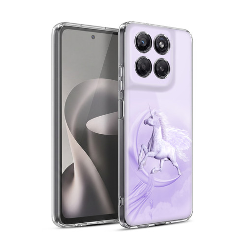Simone Gatterwe Pegasus And Unicorns Pegasus In Moon Soft Gel Case for Motorola Moto G37 Power