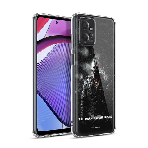 The Dark Knight Rises Key Art Bane Rain Poster Soft Gel Case for Motorola Moto G Power (2023)