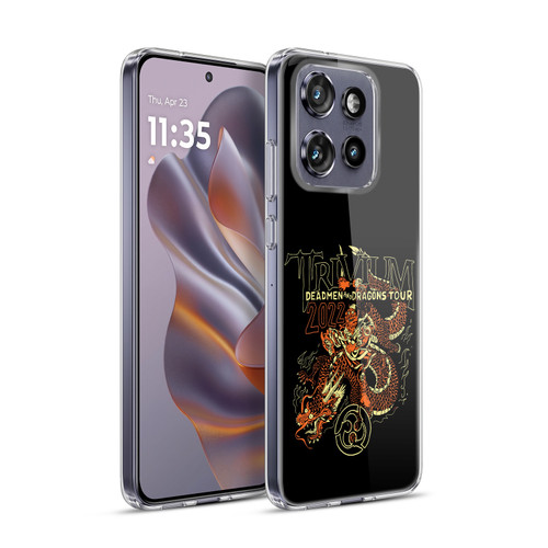 Trivium Graphics Deadmen And Dragons Soft Gel Case for Motorola Edge 50 Neo