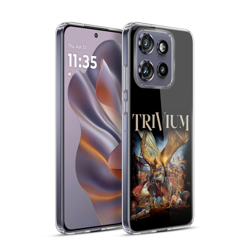 Trivium Graphics In The Court Of The Dragon Soft Gel Case for Motorola Edge 50 Neo
