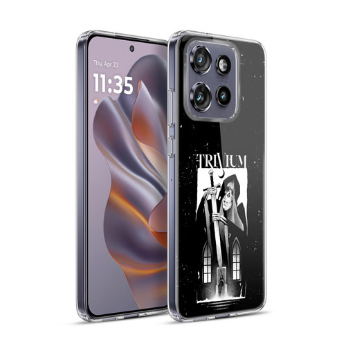 Trivium Graphics Skeleton Sword Soft Gel Case for Motorola Edge 50 Neo
