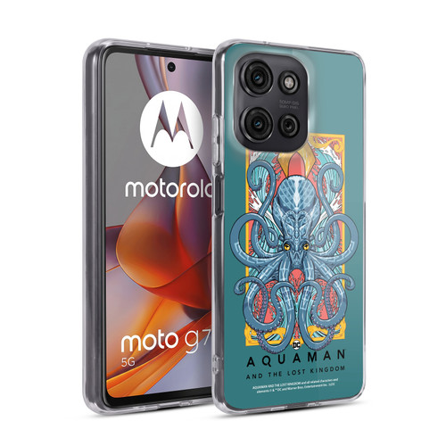 Aquaman And The Lost Kingdom Graphics Octopus Soft Gel Case for Motorola Moto G75