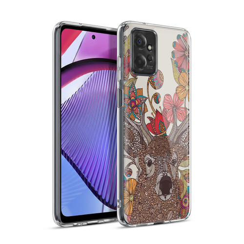 Valentina Nature and Floral Deer Soft Gel Case for Motorola Moto G Power (2023)