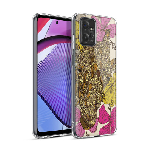 Valentina Nature and Floral Giraffe Soft Gel Case for Motorola Moto G Power (2023)